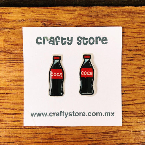 Aretes Coca