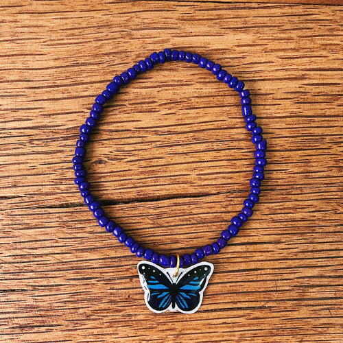 Pulsera Mariposa Azul