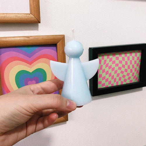Vela Angel Geometrico