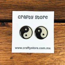 Aretes Ying y Yan