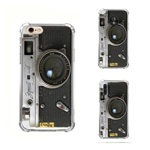 Funda Glossy Reforzada Cámara vintage
