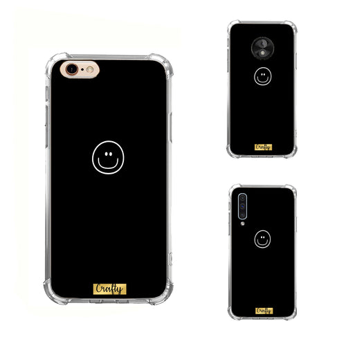 Funda Glossy Reforzada Happy Face #1