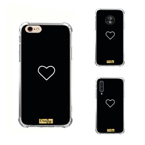 Funda Glossy Reforzada Heart #1
