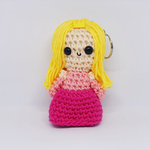 LLavero Princesa Rosa