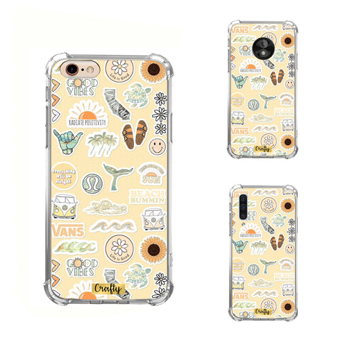 Funda Glossy Reforzada Stickers