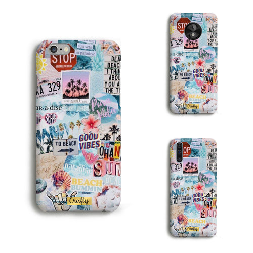 Funda Slim Mate collage good vibes
