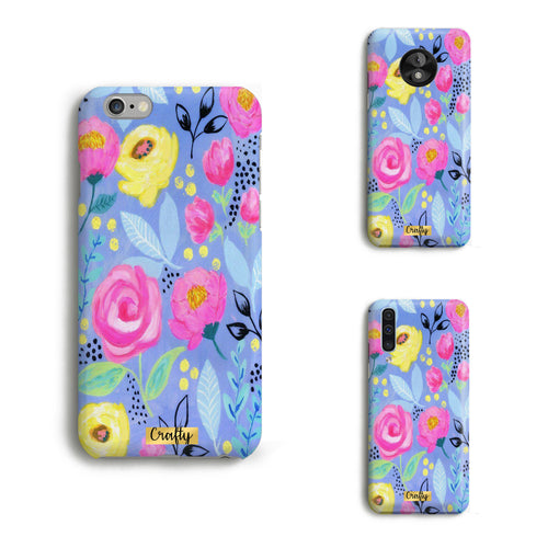 Funda Slim Mate Flores Colores I