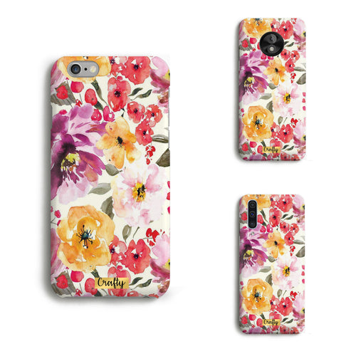 Funda Slim Mate Flores Colores II