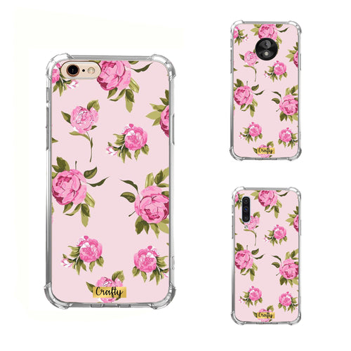 Funda Glossy Reforzada Rosas