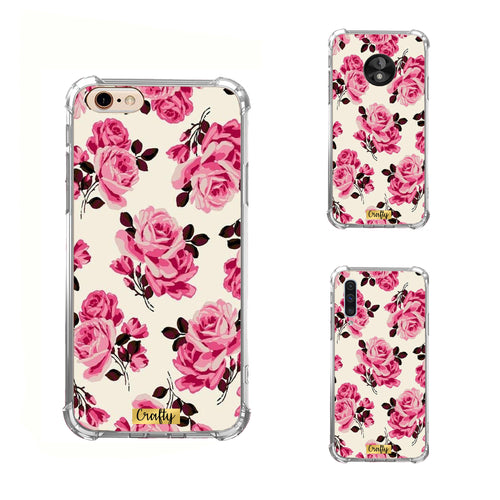 Funda Glossy Reforzada Rosas I