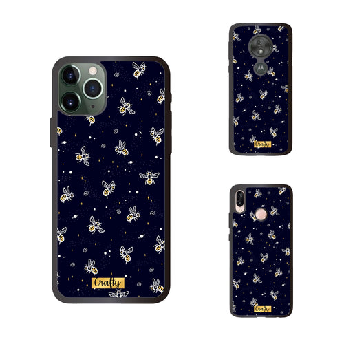 Funda Rubber Case TPU Abejitas