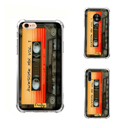 Funda Glossy Reforzada Cassete Guardianes de la Galaxia