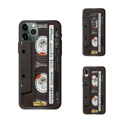 Funda Rubber Case TPU Cassete