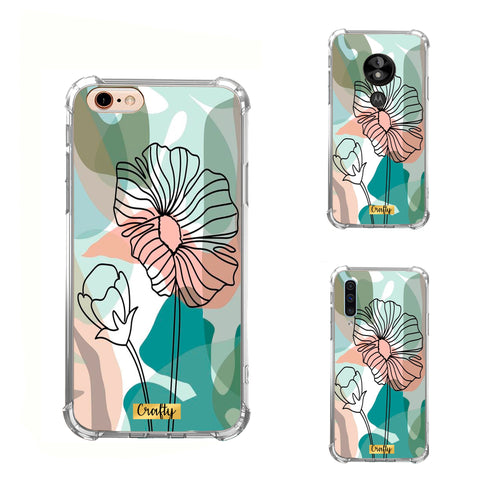 Funda Glossy Reforzada Diseño Lineal #3