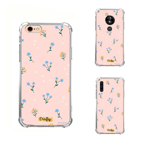 Funda Glossy Reforzada Florecitas #2