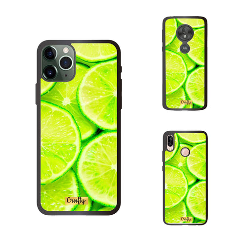 Funda Rubber Case TPU Limones