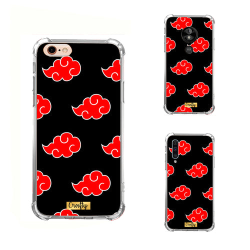 Funda Glossy Reforzada Nubes#1