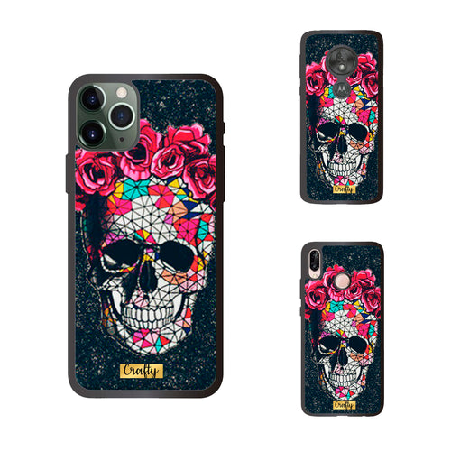 Funda Rubber Case TPU Calavera #2