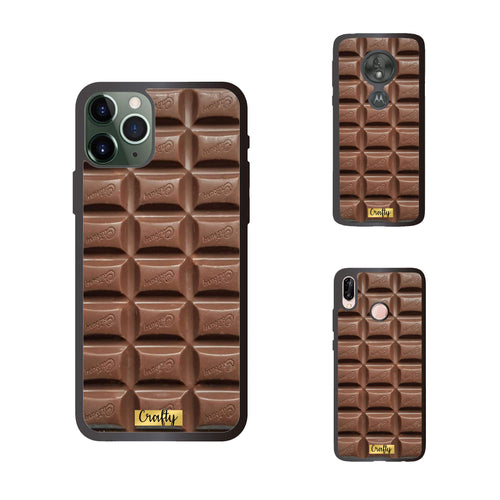 Funda Rubber Case TPU Chocolate