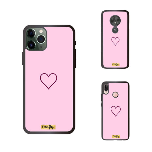 Funda Rubber Case TPU Heart #2