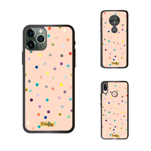 Funda Rubber Case TPU Dot #2