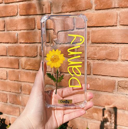 Funda Flores Amarilla