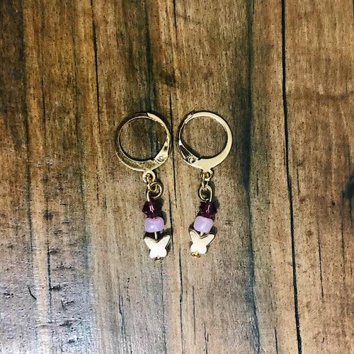 Aretes Mariposa