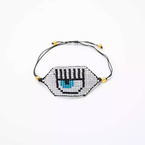 Pulsera Ojo Plata