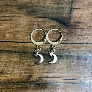 Aretes Luna y estrella