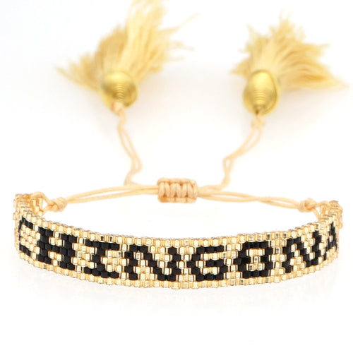 Pulsera Chingona Dorado