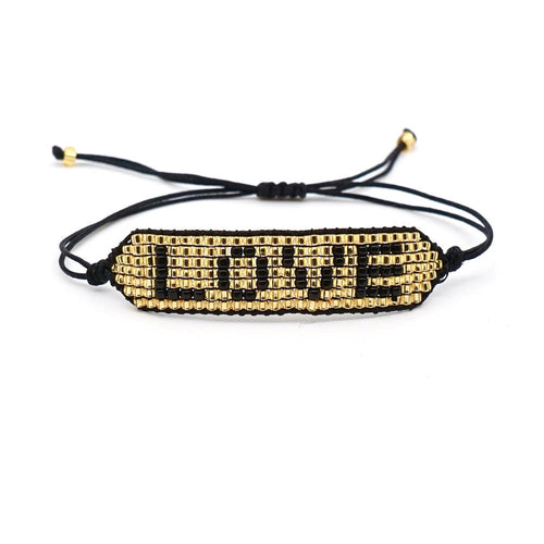 Pulsera Love Dorada
