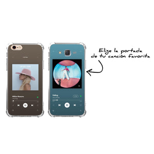 Funda Personalizada Portada Musica Glossy Reforzada