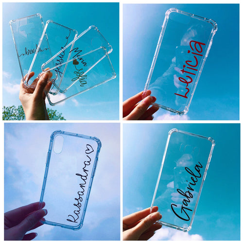 Funda con nombre personalizado