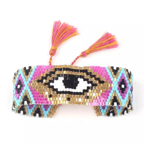 Pulsera Ojo Rosa