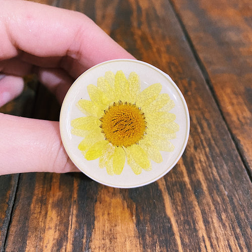 Sujetador Flor Amarilla