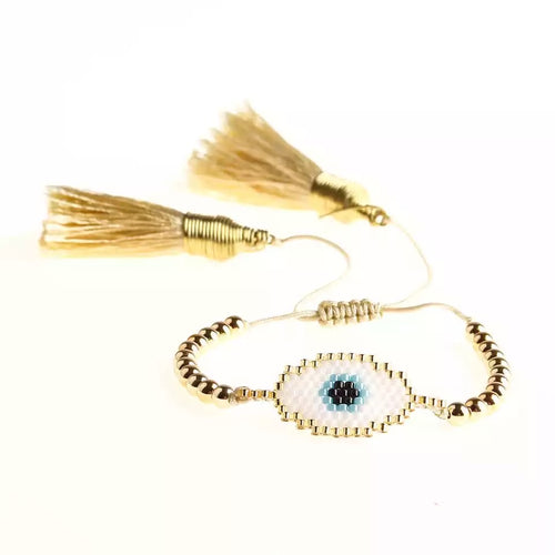 Copia de Pulsera Ojo Blanco