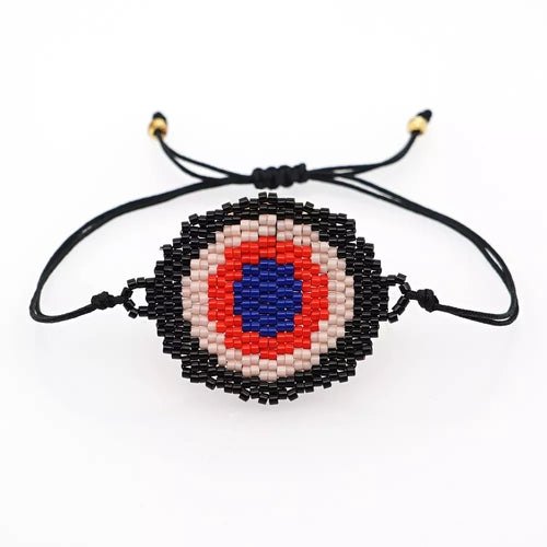 Pulsera Ojo Negro y Rojo