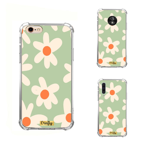 Funda Glossy Reforzada Margaritas