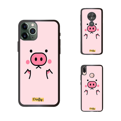 Funda Rubber Case TPU Oink