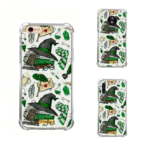 Funda Glossy Reforzada slytherin