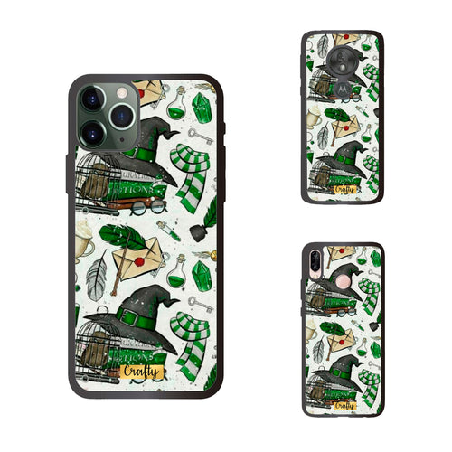 Funda Rubber Case TPU slytherin